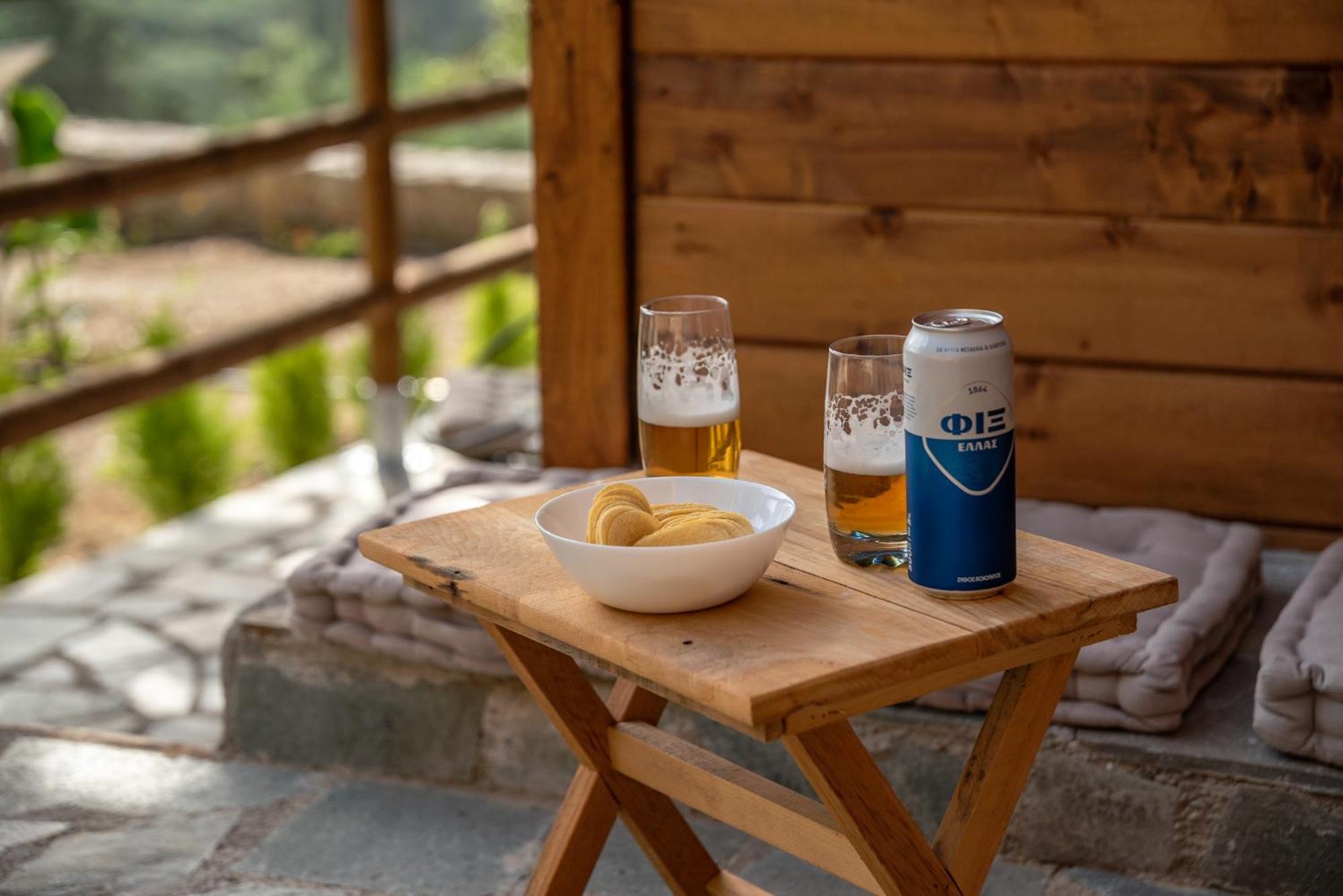 Wooden House Apartments Kalathenai Екстериор снимка