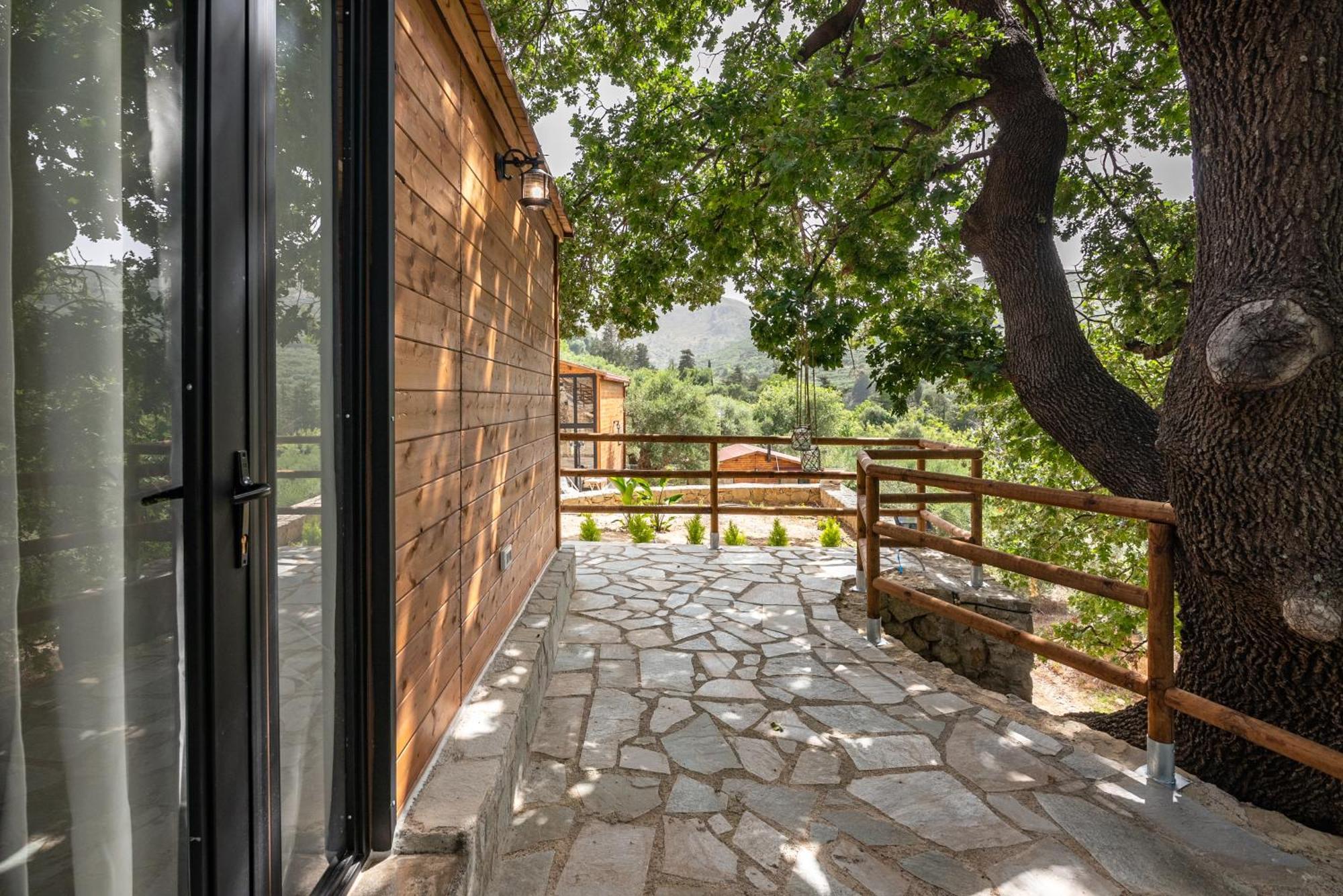 Wooden House Apartments Kalathenai Екстериор снимка